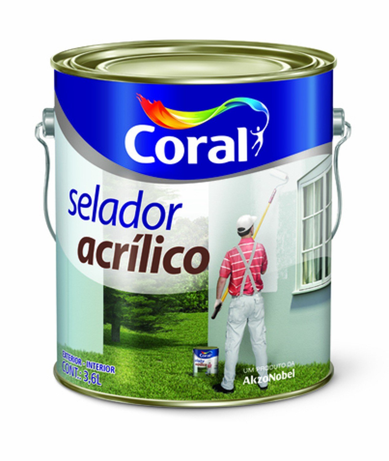 Selador Acrílico Coral 3,6L