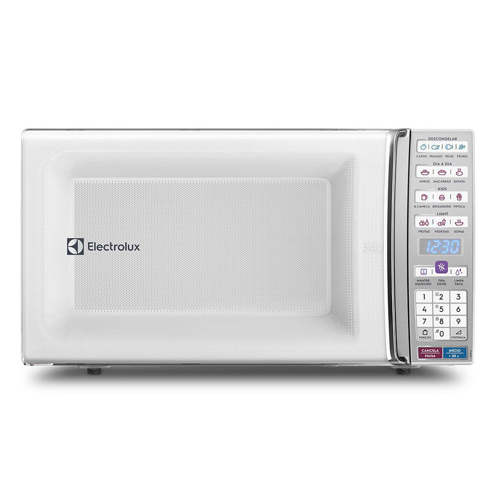 Forno Microondas Electrolux MEO44 34 Litros Branco 110V