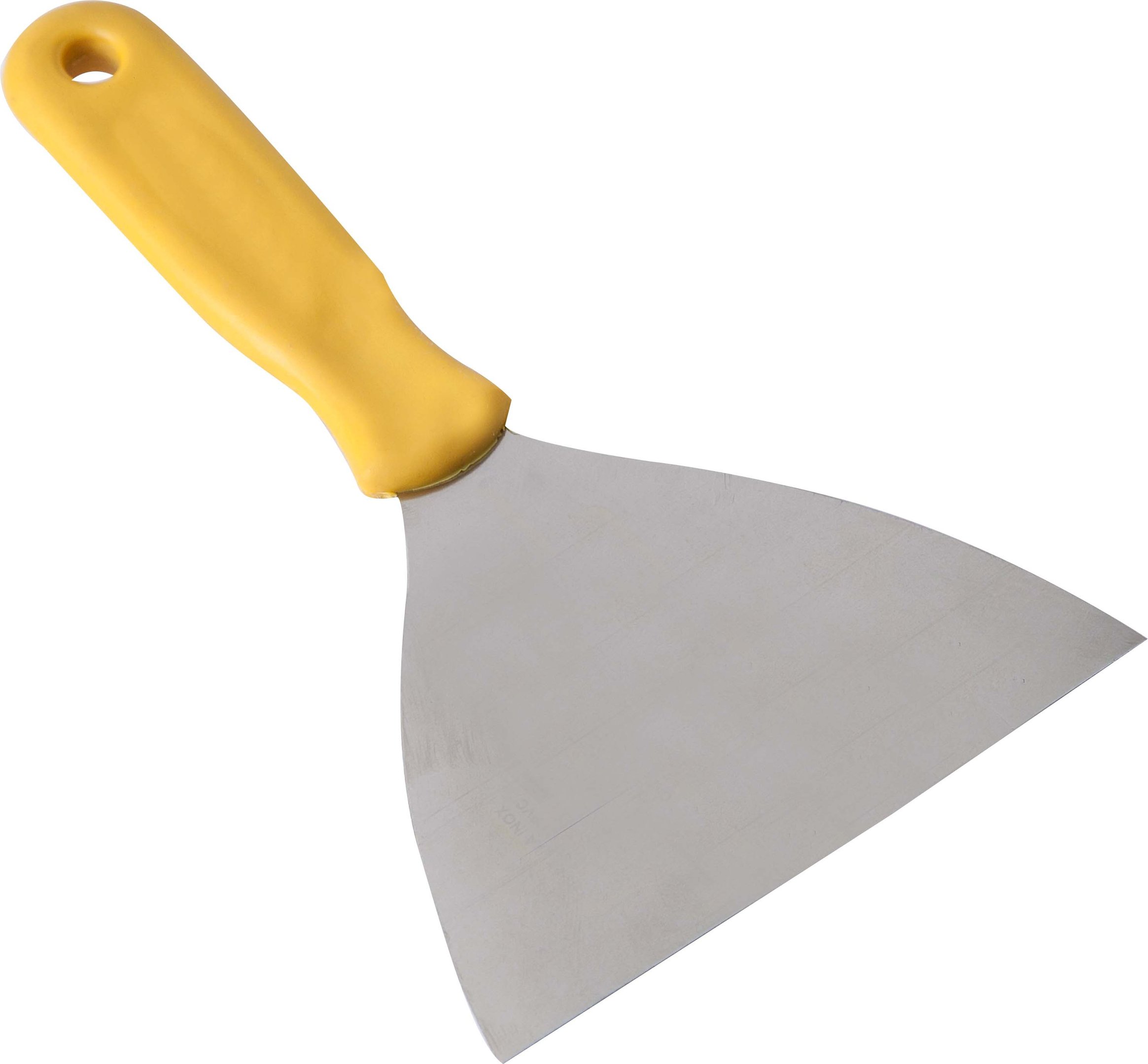 Espátula de Aço Inox com Cabo de PVC Momfort Cálice 120mm