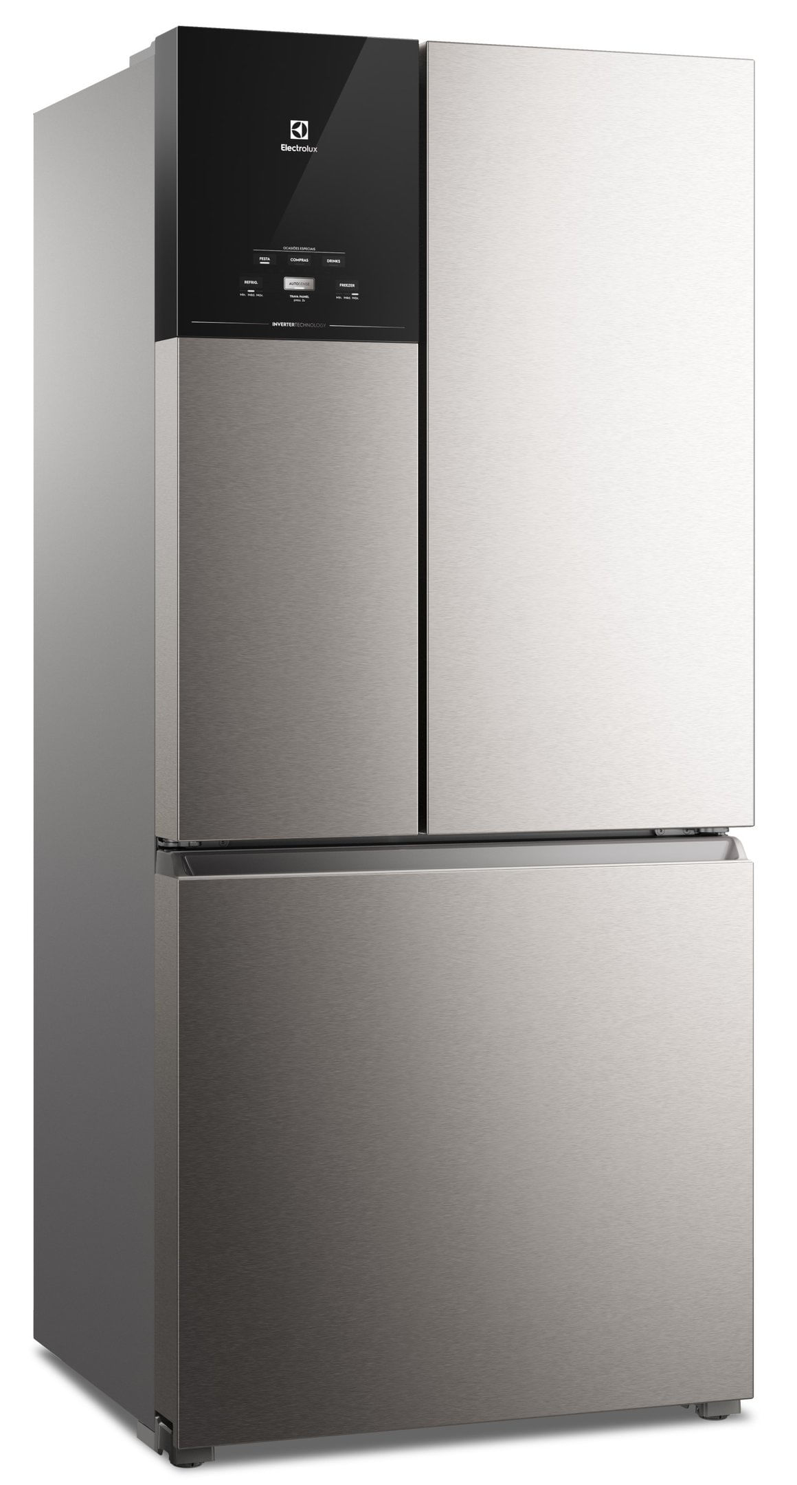 Geladeira / Refrigerador Electrolux IM8S Frost Free 590 Litros Inox 110V
