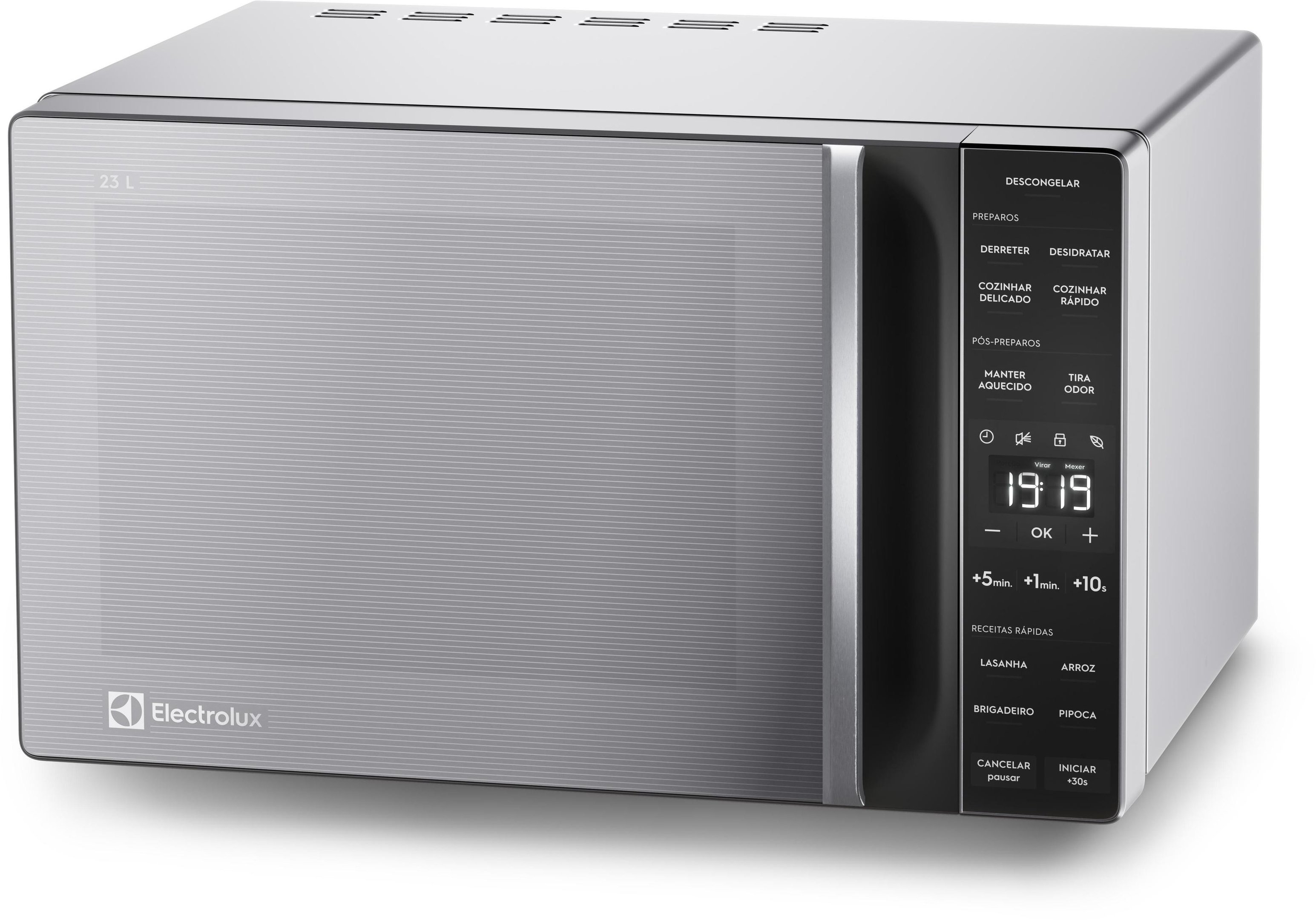 Forno Microondas Electrolux ME23S 23 Litros Prata 220V