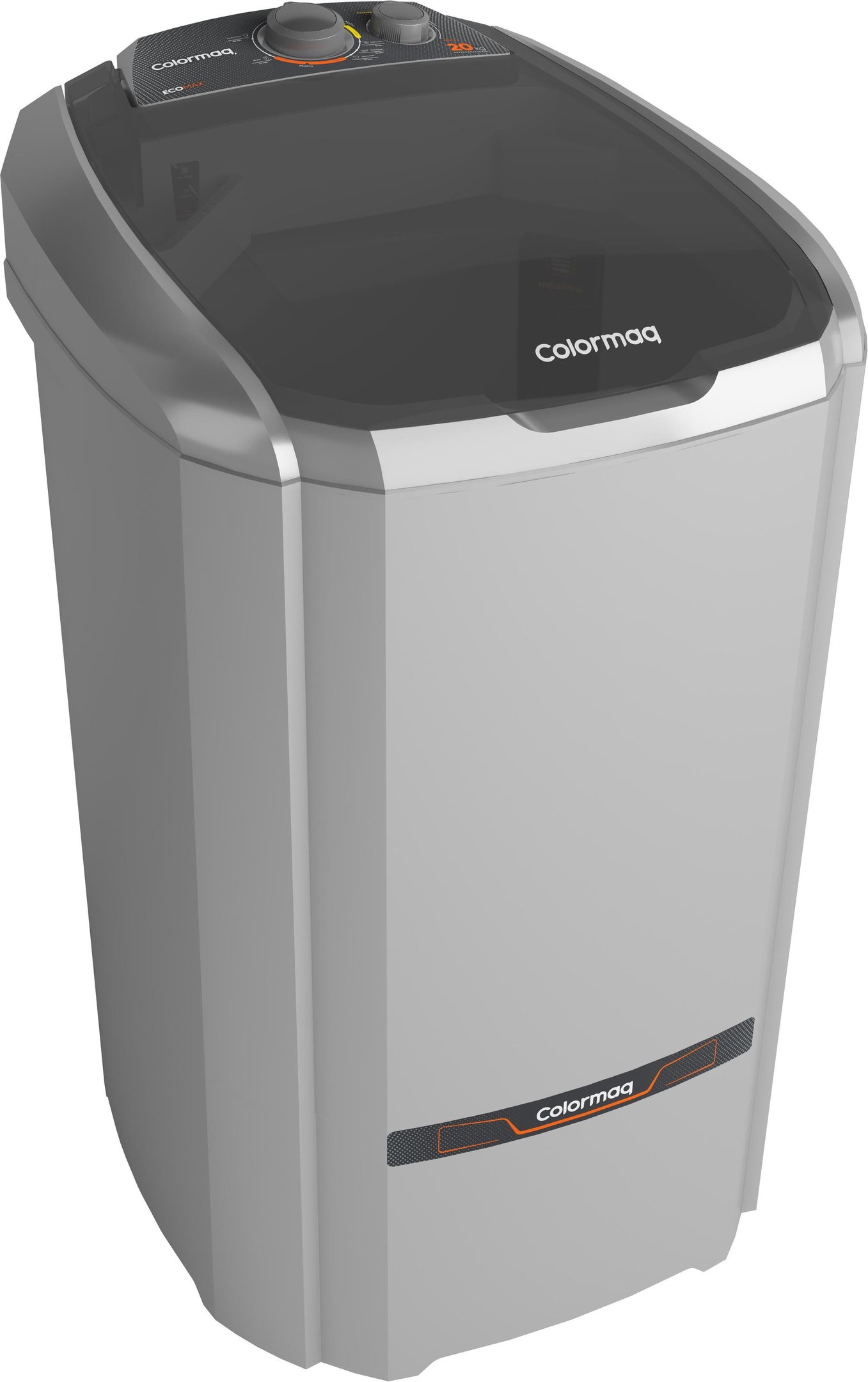 Máquina de Lavar Roupas Colormaq LCS20 20Kg Prata 110V