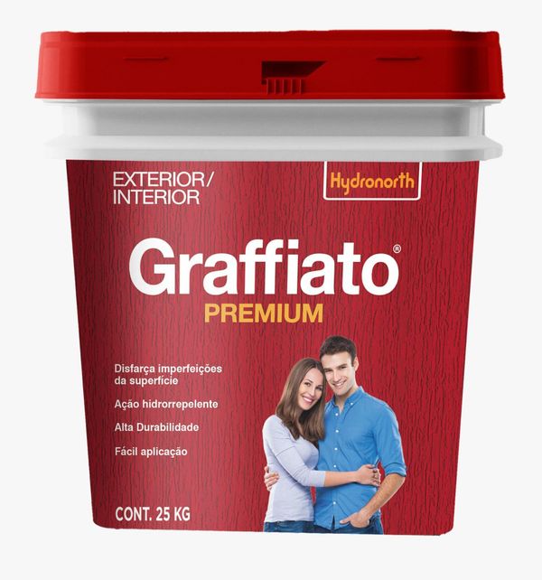 Textura Graffiato Premium Hydronorth Cromio 25kg