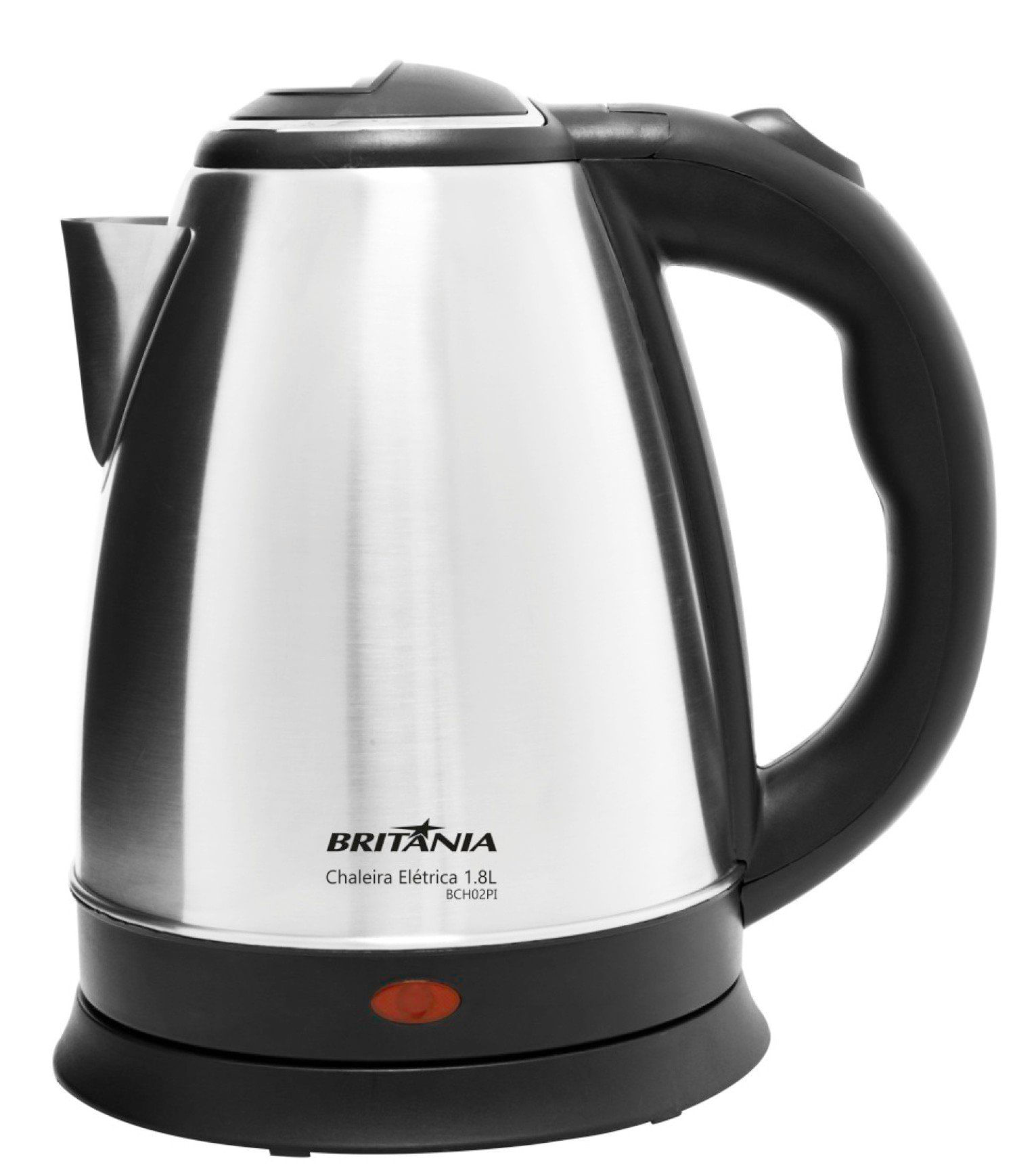 Chaleira Elétrica Britânia BCH02PI Aço Inox 1,8 Litros 220V