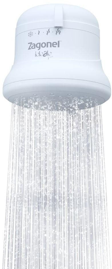 Chuveiro Elétrico Zagonel Ideale Plus 4 Temperaturas Branco 5500W 110V