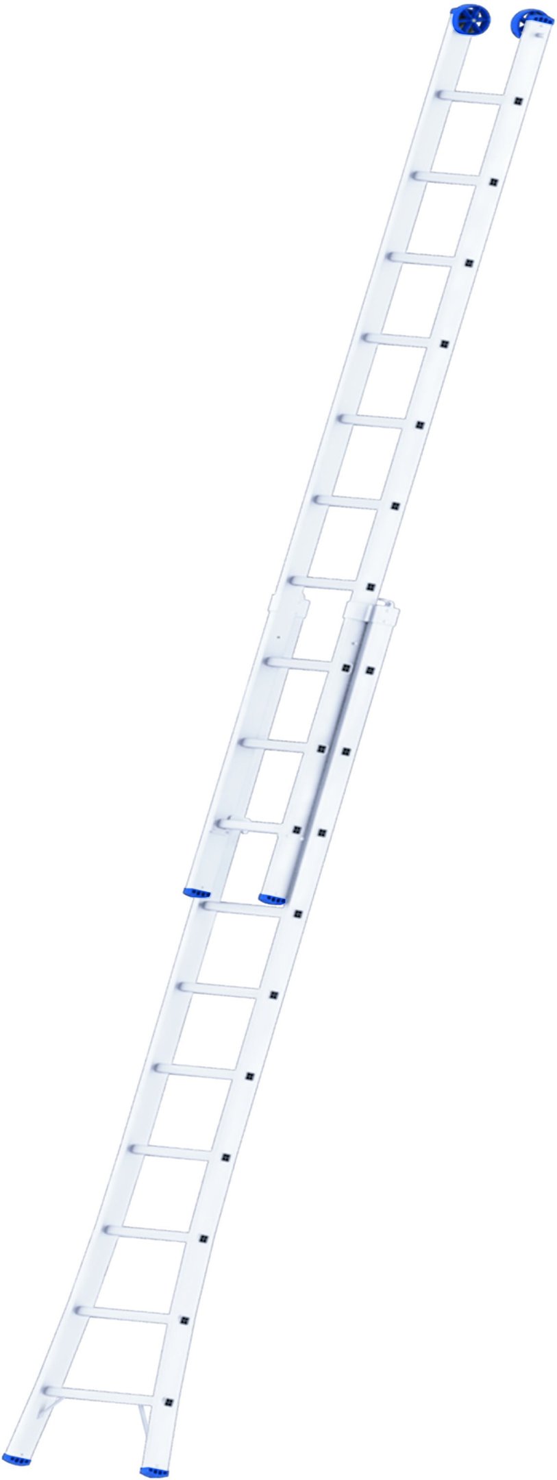 Escada de Alumínio Extensível Mor 2X10 20 Degraus 5,5m