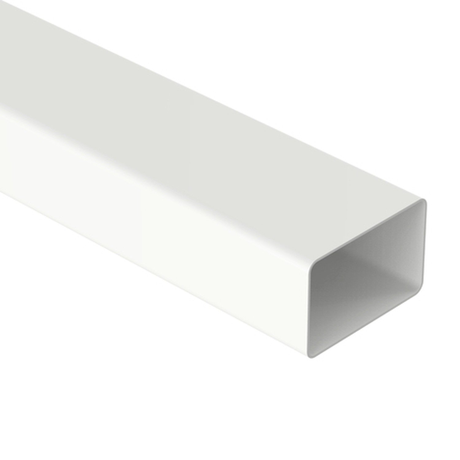 Condutor Para Calha Aquapluv Retangular Tigre Style Branco 100x65x3m