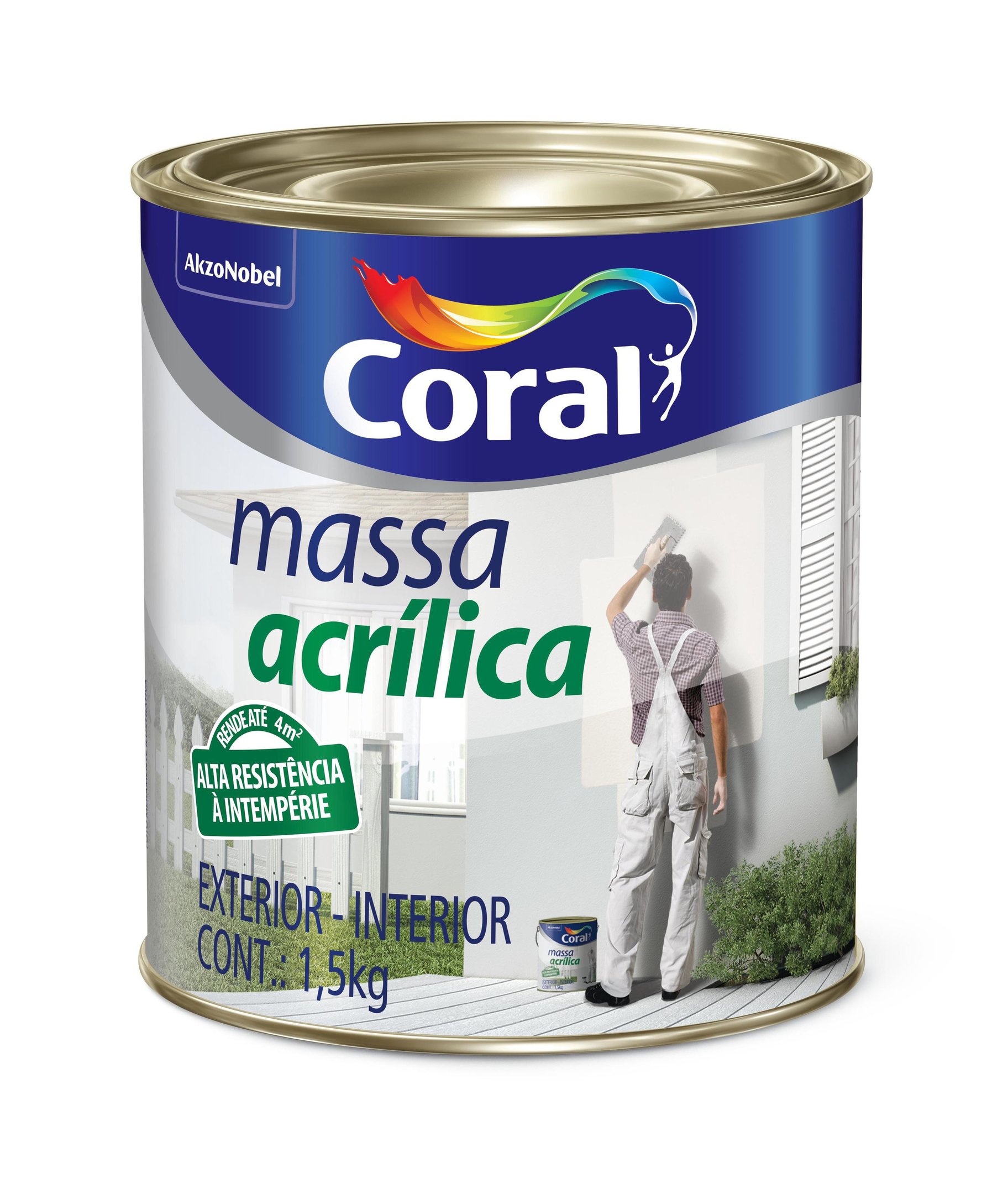 Massa Corrida Coral 900ml