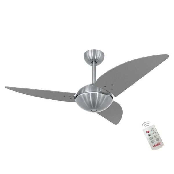 Ventilador Off Clear Titanio 220V E Controle Remoto