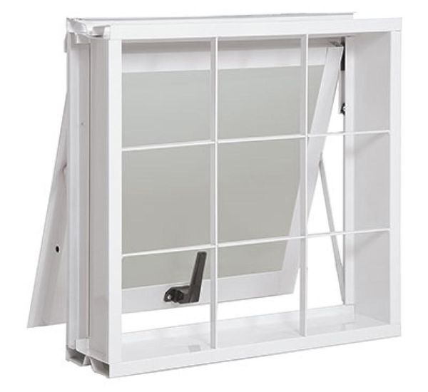 Maxim Ar em Aço Galvanizado Gold Com Grade Quadriculada Branco - 60x80