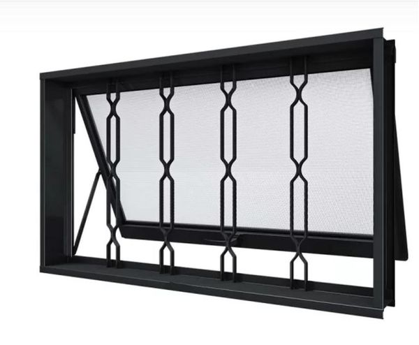 Maxim Ar em Aço Galvanizado Gold Com Grade Elo Preto - 60x100