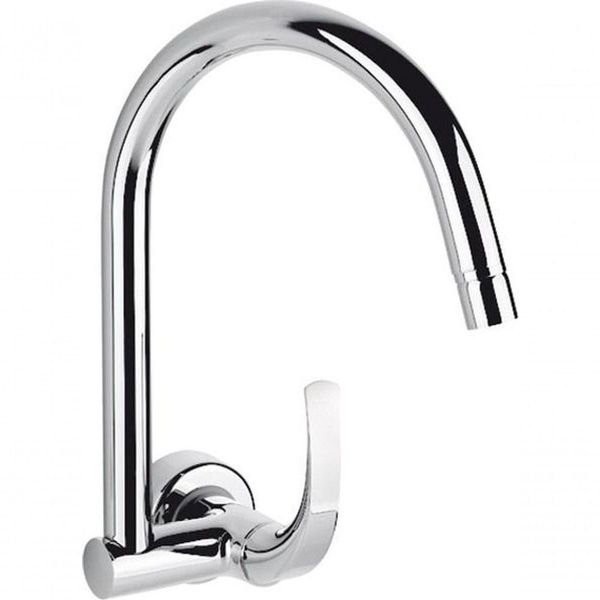 Torneira Pratika Plus De Cozinha Parede Cromado Dn15 1-2 1168-prp-cr Fabrimar