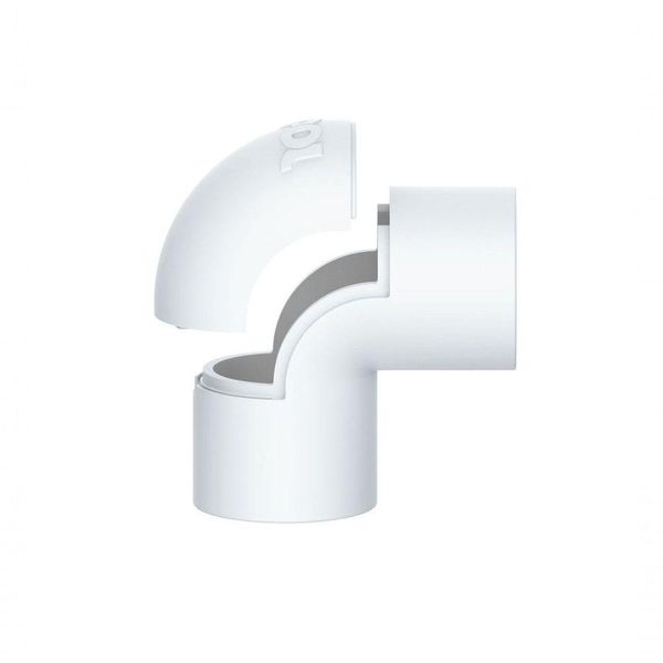 Joelho Pvc 3-4" Para Eletroduto Branco Inpol