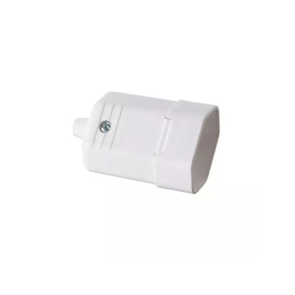 Plugue Residencial Fêmea 2p 10a Branco Margirius