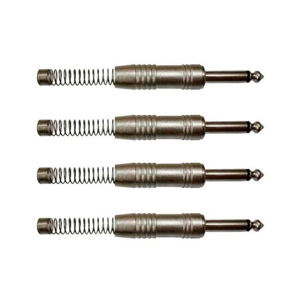 Kit Plug P10 1-4 Ts Metal Nickel C-mola Wc 244-ts (10un) Wireconex - Pç - 4