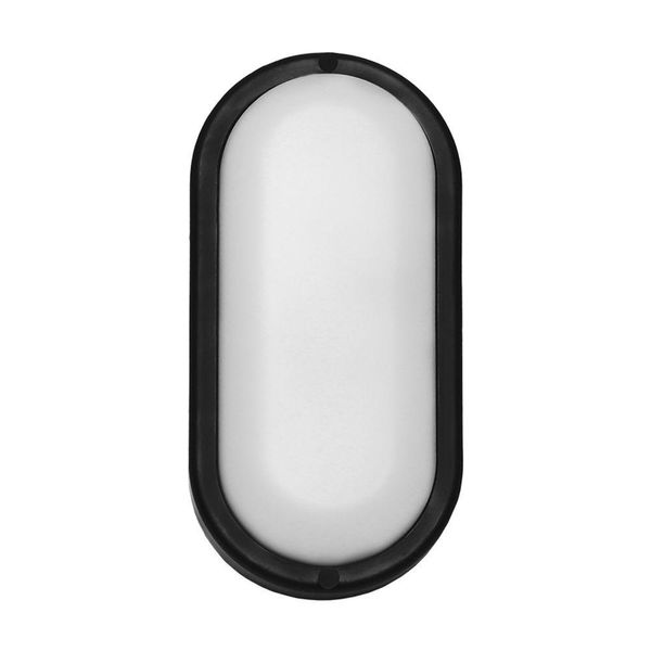 Arandela Tartaruga Led Taschibra Phare Slim 12w Ip65 4000k Bivolt Preto