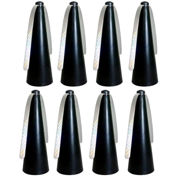 Ventilador Repelente Kit 8 Uni Anti Inseto Mosca Mosquito Piquenique Mesa Jardim Ar Livre Quintal
