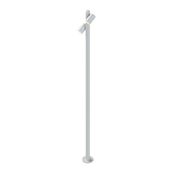 Poste De Jardim Taschibra Wabi 160cm Mr16 Gz10 Bivolt Branco 02070095-01