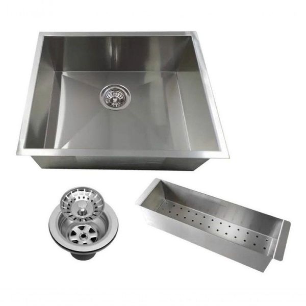 Cuba 60X40 De Inox Escorredor Equipado Luxuoso