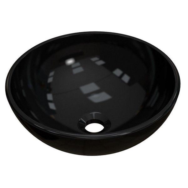Cuba Pia De Apoio Redonda Bowl Preto