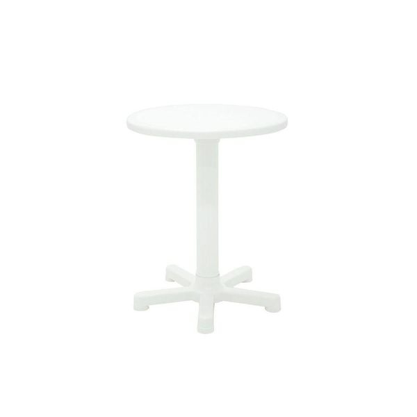 Mesa Redonda Tramontina Capri Basic Branco Tramontina