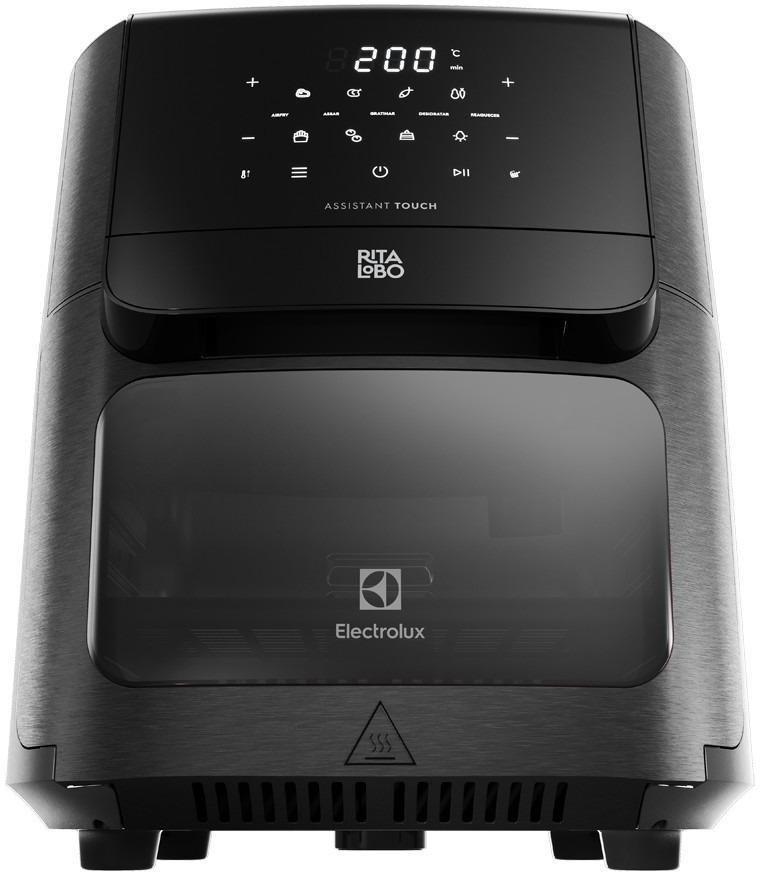 Fritadeira Elétrica / Air Fryer Electrolux Oven EAF85 12 Litros Grafite 220V