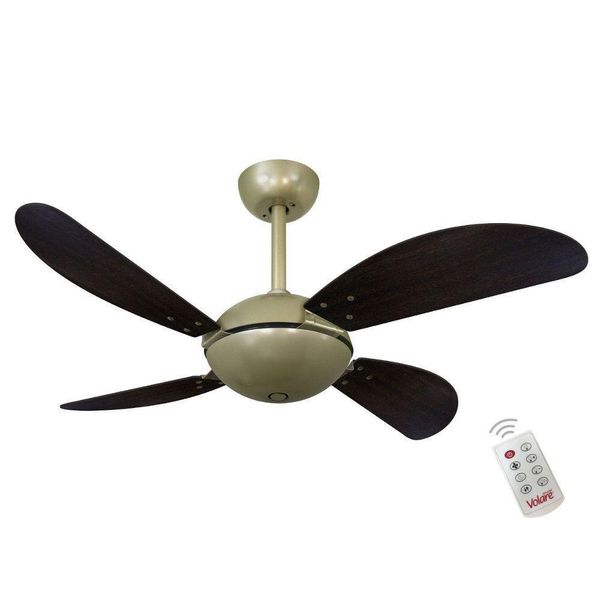 Ventilador Volare Fly Off Tabaco 220V E Controle Remoto