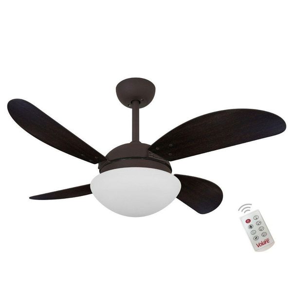 Ventilador Volare Fly Tabaco 127V E Controle Remoto