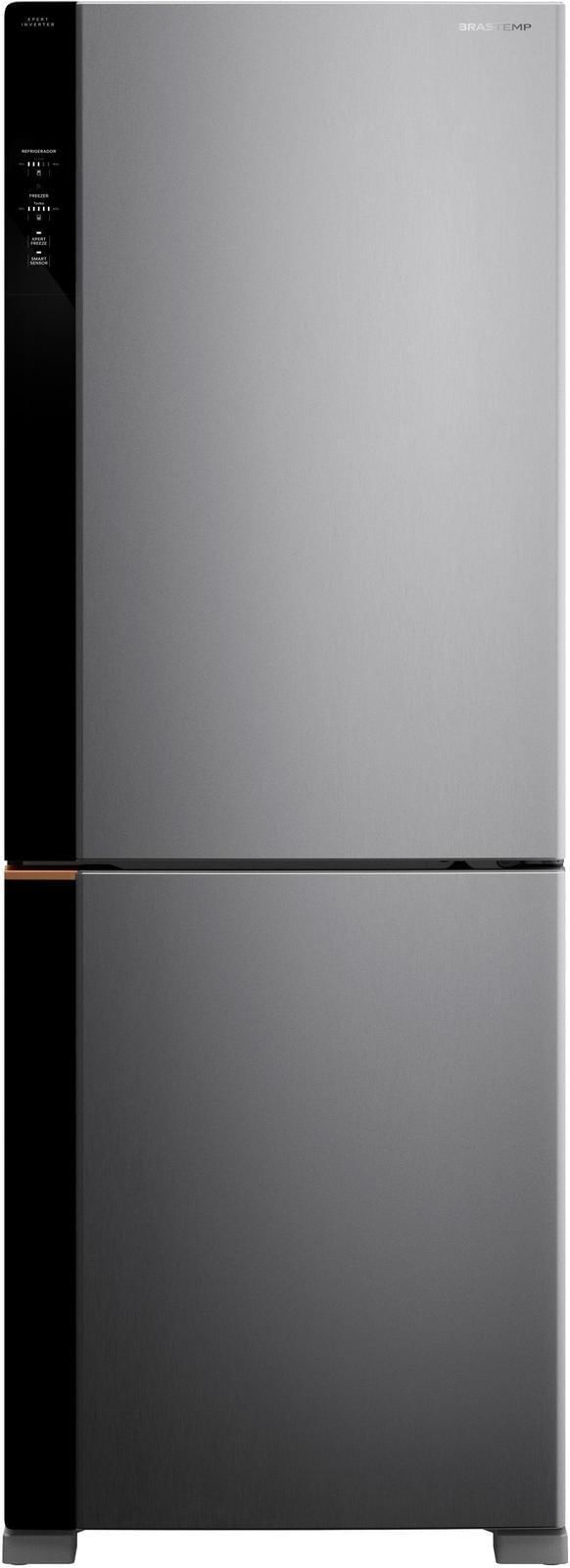 Geladeira / Refrigerador Brastemp BRE66AK Frost Free 500 Litros Inox Bivolt