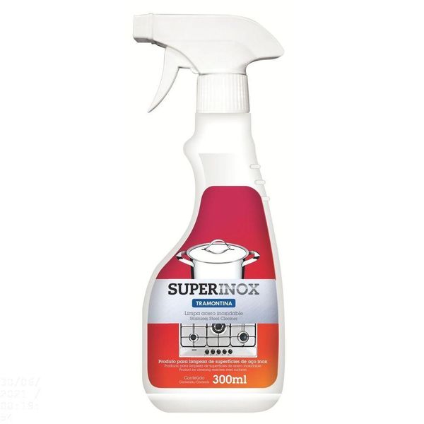 Spray Para Polir E Remover Manchas Tramontina Em Aço Inox 300 Ml Tramontina