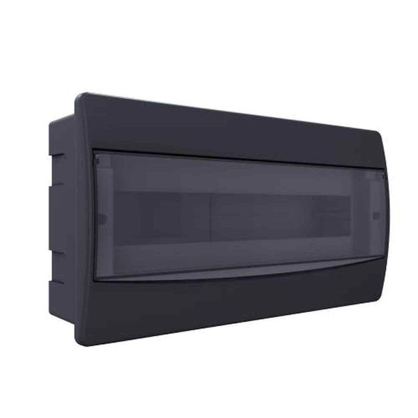 Cd De Embutir Para Disjuntor 18 Din - 12 Ul Preto - Proteção Uv - Bet Plásticos