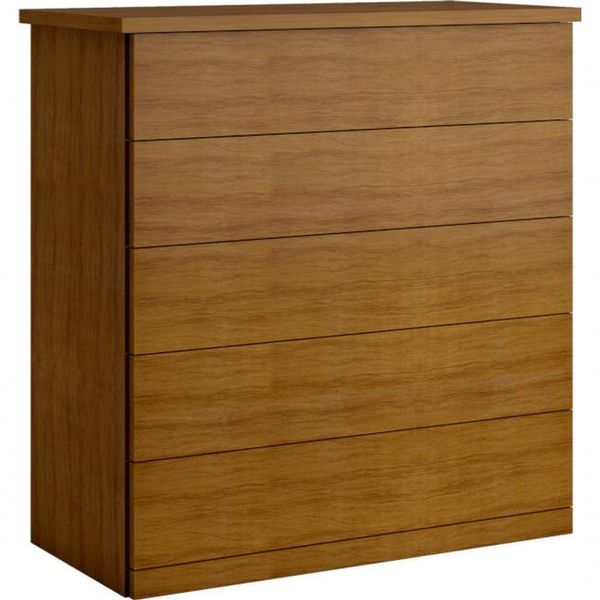 Cômoda Para Quarto 5 Gavetas Corediças Capri Bianchi