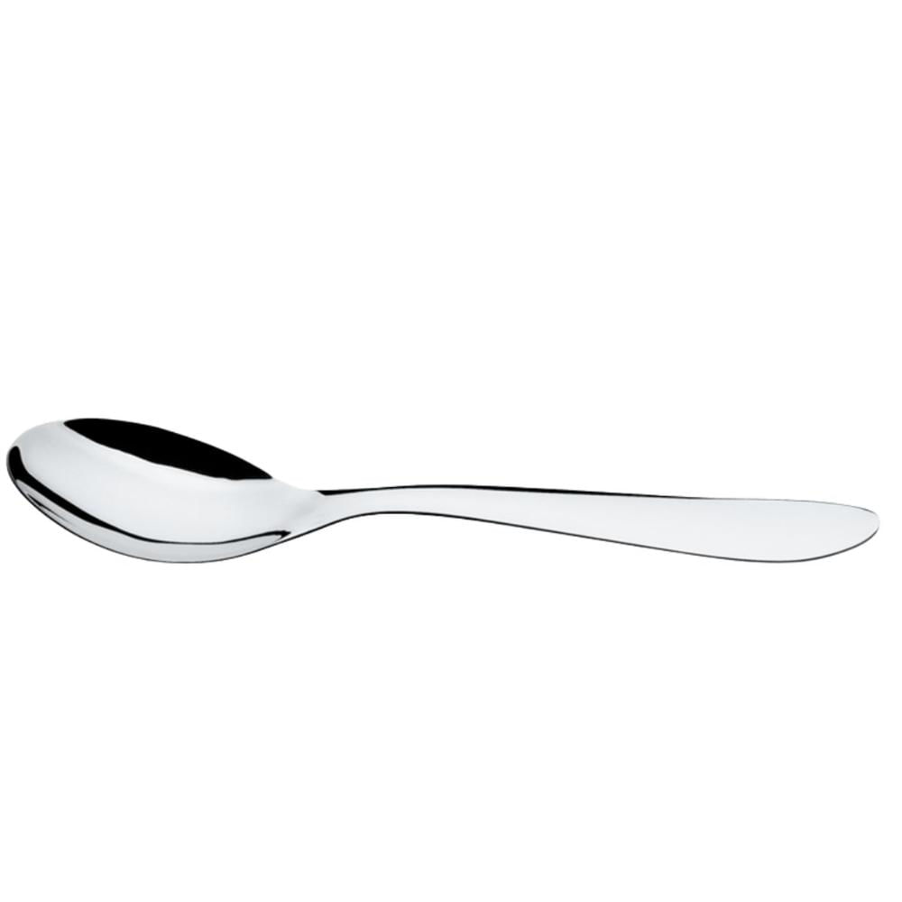 Jogo 12 Peças Colher de Sopa Mesa Bellagio Inox Talheres Brinox 19cm Mesa Posta
