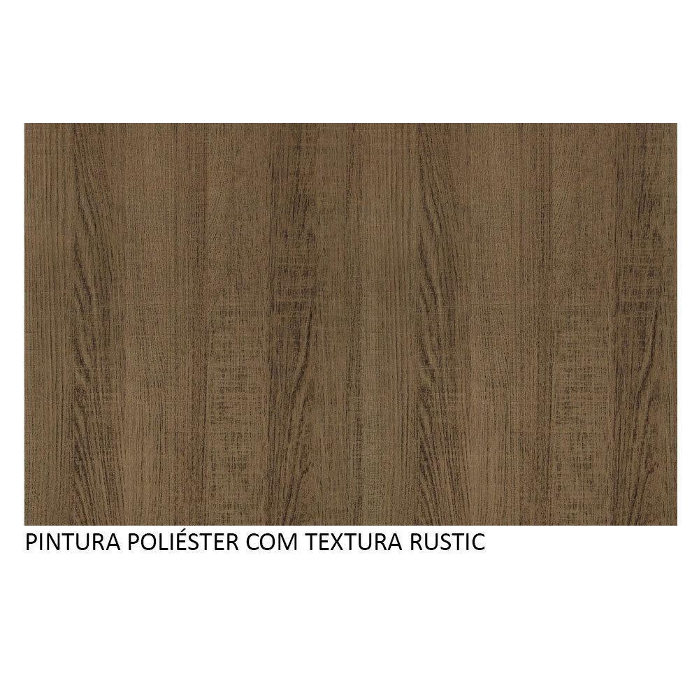 Guarda-roupa 2 Portas De Correr De Espelho Rustic Max Madesa Rustic