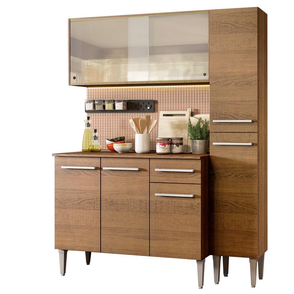 Cozinha Compacta Emilly Force Madesa