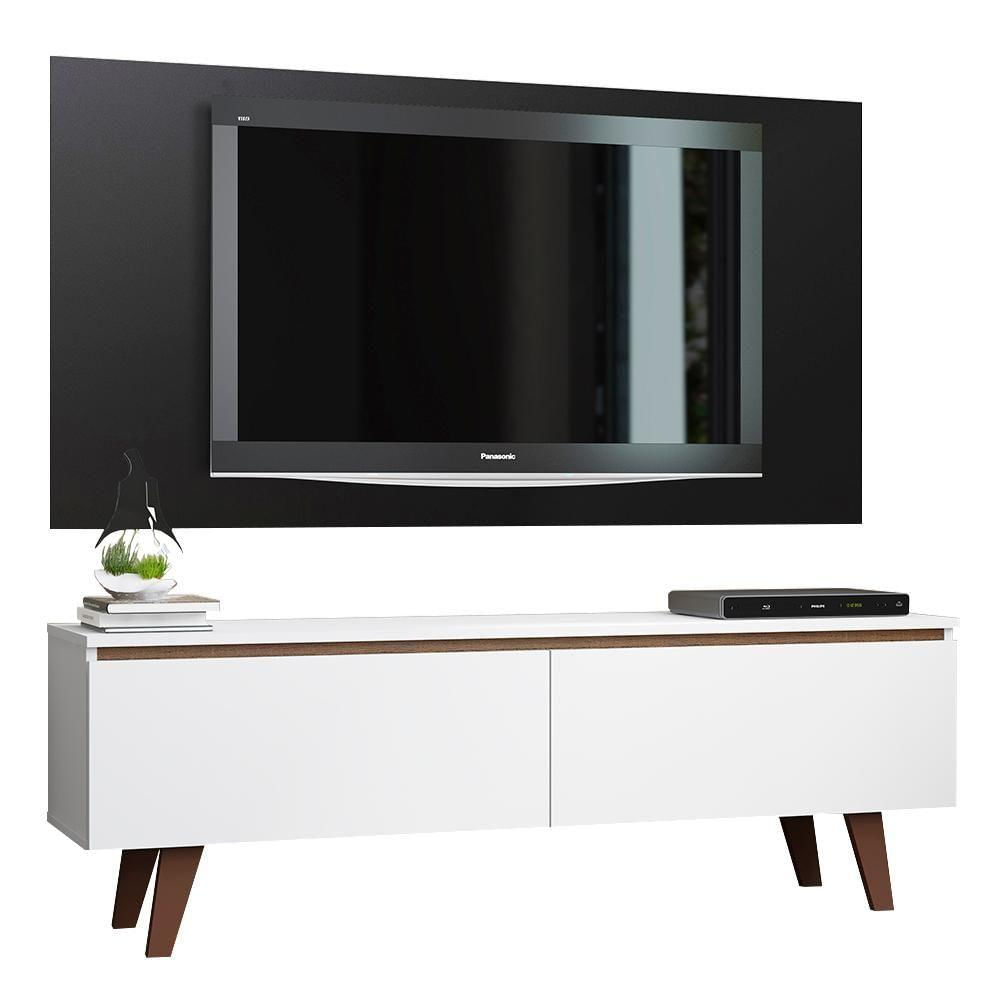 Rack Madesa Le Mans e Painel para Até 55" 2 Portas