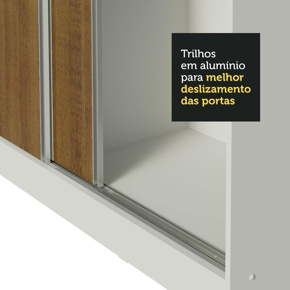 Guarda-Roupa Casal Zurique c/ Espelho Madesa