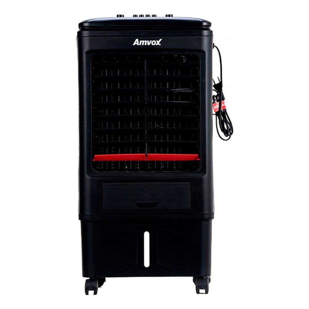 Climatizador De Ar Amvox Umidifica E Ventila 18L Preto 110V