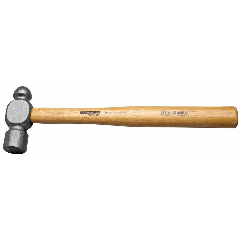 Martelo De Bola 500 G Tramontina Basic Com Cabo Em Madeira Envernizada Tramontina