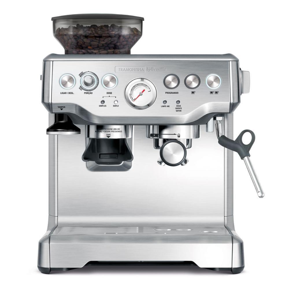 Cafeteira Elétrica Tramontina Express Pro Aço Inox 20 Xícaras 110V