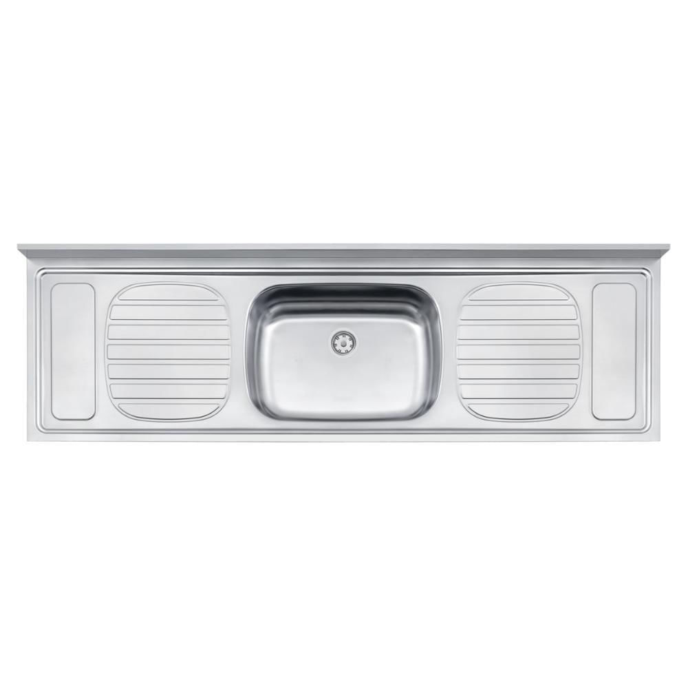 Cuba de Apoio Filo 56 Plus Retangular Aço Inox Pré-polido Prata Tramontina