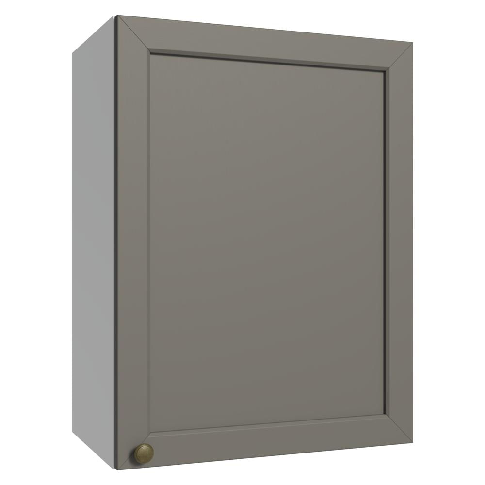 Armário Aéreo 50cm 1 Porta Branco/Cinza Vik Madesa